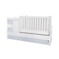 Bed MiniMAX NEW white+baby blue